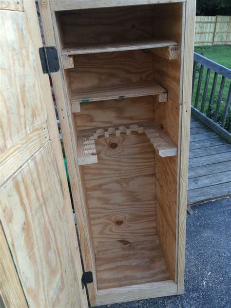 homemade gun safe plans designs